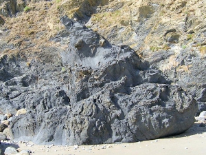 Plage de Lamzoz - Felsen
