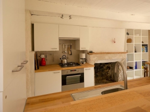 Küchenbereich im Ferienhaus
