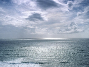 Wolken über dem Atlantik